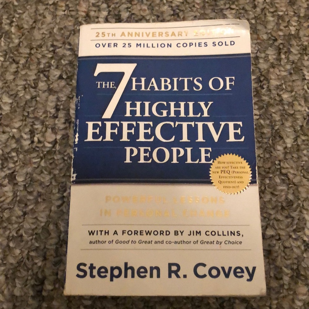 The 7 Habits Highly Effective People Stephen Covey